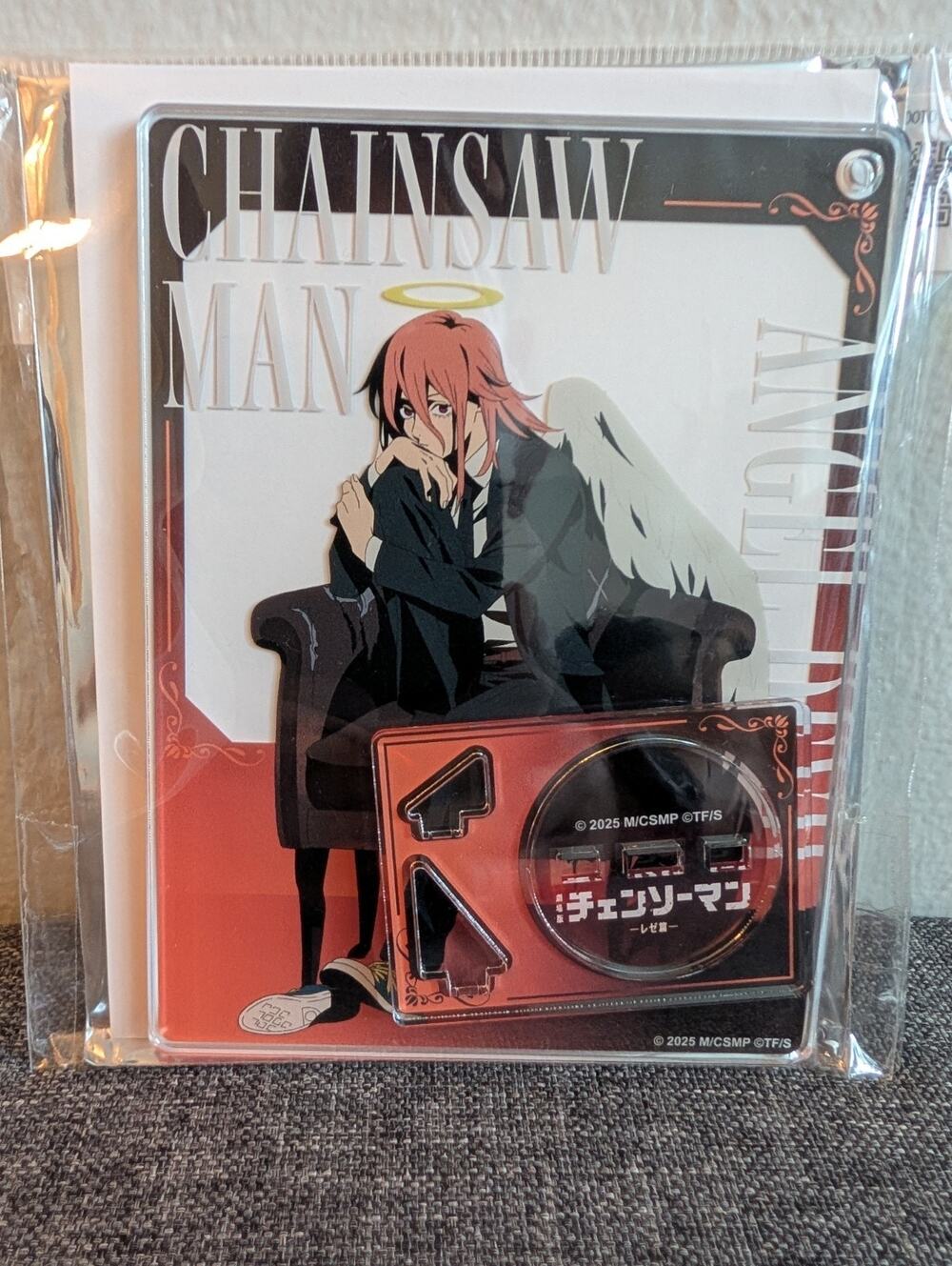 Chainsaw Man: Movie Version Angel Devil Trading Square Acrylic Stand Brand New